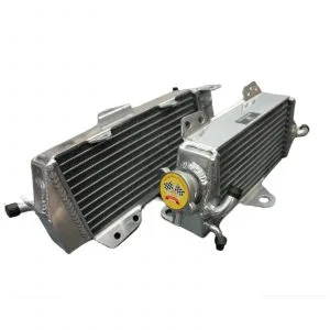 Right+Left Braced Aluminum Radiator Fit Kawasaki KX125 1992-1993/KX250 1990-1993