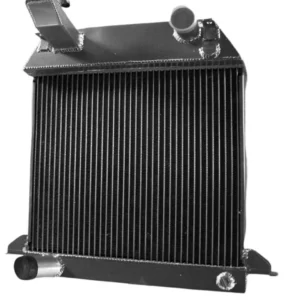 Aluminum Radiator Fit Morgan Plus 4 / +4 1964-1968 With 12"Fan & Fan Mounting