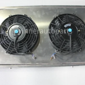 ALUMINUM RADIATOR & 2 FANS FIT Alfa Romeo GTV-6 GTV6 2.5L 1979-1988